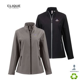 Clique Temp Eco Stretch Full Zip Womens Softshell Jacket - LQO00068