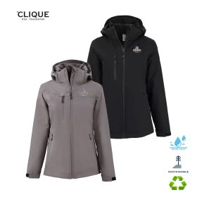 Clique Cornice 3-in-1 Waterproof Parka + Inner Layer Full Zip Ladies Jacket System. LQO00071 - DF/2LOC