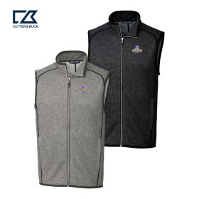 C&B Men's Sweater Knit Full Zip Vest. MCO00047