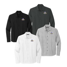 MERCER+METTLE&trade; Men's Long Sleeve Stretch Woven Shirt. MM2000