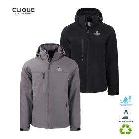 Clique Cornice 3-in-1 Eco Waterproof Parka + Inner Layer Full Zip Mens Jacket System. MQO00083 - DF/2LOC
