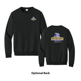 Fleece Crewneck Pocket Sweatshirt. PC78PKT