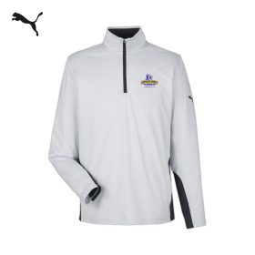 Puma Men's Mesa Stripe Quarter-Zip. PG410 -DF/LC