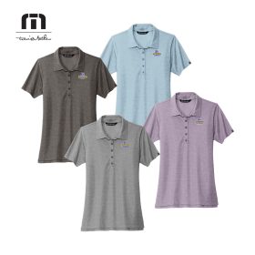 TravisMathew Ladies Oceanside Heather Polo. TM1WW002