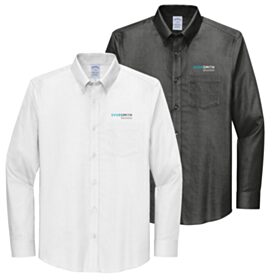 Brooks Brothers&reg; Wrinkle-Free Stretch Nailhead Shirt. BB18002