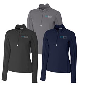 C&B Ladies' Traverse Stretch Eco 1/4-Zip Pullover. LCK00033 -DF/LC