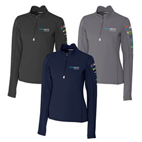 All Brands - C&B Ladies' Traverse Stretch Eco 1/4-Zip Pullover. LCK00033 -DF/LC/LS