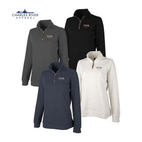 Charles River Ladies' Hudson 1/4 Zip Pullover. 5411