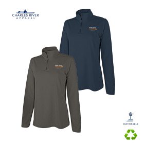 CR Ladies' Eco-Logic 1/4 Zip Pullover. 5468 - DF/LC