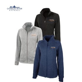 CR Ladies' Heathered Fleece Jacket. 5493