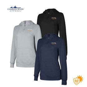 CR Ladies' Pulse Performance 1/4-Zip Hoodie. 5538 - DF/LC