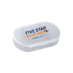 Oval Shape Pill Holder (LOTS OF 24). 7531