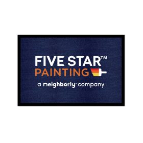 FiveStar Dye Sublimated 24x36 Floor Mat With Black Edges (Sold Individually). FM2436L