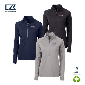 C&B Ladies' Adapt Eco Knit Stretch Recycled Half Zip Pullover. LCK00128 - DF/LC