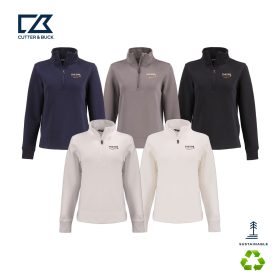 C&B Roam Epic Versatility Recycled Ladies Quarter Zip Pullover. LCK00209 