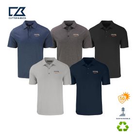 C&B Men's Forge Stretch Recycled Polo. MCK01236 -DF/LC