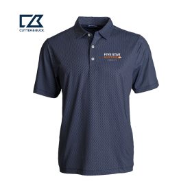 C&B -Eco Print Stretch Recycled Men's Polo. MCK01284 - DF/LC