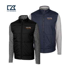 C&B - Quilted Mens Full Zip Windbreaker Jacket. MCK09406