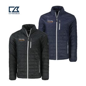 C&B Men's Rainier Insulated Full Zip Jacket. MCO00018 - EMB/RC