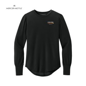Mercer+Mettle Ladies' Stretch Jersey Long Sleeve Blouse. MM1019