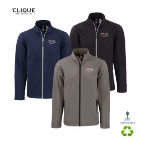 Clique Tempo Stretch Full Zip Mens Softshell Jacket. MQO00077