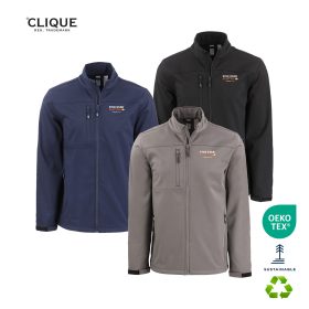 Clique Tempest Waterproof Full Zip Mens Softshell Jacket. MQO00078