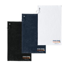 Grommeted Hemmed Towel (Sold Individually). PT400