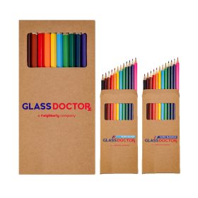 2-Piece Colored Pencil Set (LOTS OF 12). 11998