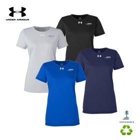 AUTO - Under Armour Ladies' Team Tech T-shirt. 1376847 - DF/LC