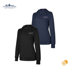 STANDARD - CR Ladies' Pulse Performance Quarter Zip Hoodie. 5538 - DF/LC