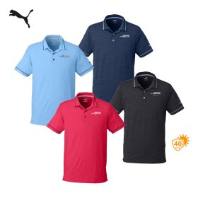 AUTO - Puma Golf Men's Cloudspun Monarch Polo. 599117 - EMB