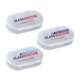 Oval Shape Pill Holder (LOTS OF 24). 7531