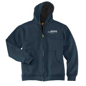 H&B CornerStone&reg; - Heavyweight Full-Zip Hooded Sweatshirt with Thermal Lining. CS620