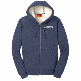 H&B CornerStone&reg; Heavyweight Sherpa-Lined Hooded Fleece Jacket. CS625