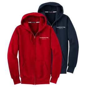 STANDARD Super Heavyweight Full-Zip Hooded Sweatshirt. F282