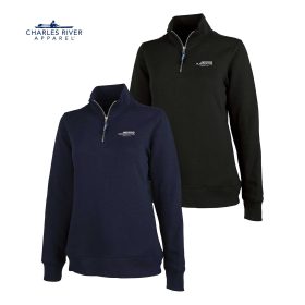 H&B- CR Ladies' Crosswind Quarter Zip Sweatshirt. 5459 - DF/LC