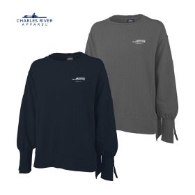 H&B - CR Ladies' Camden Spliced Crew Neck Sweatshirt. 5523 