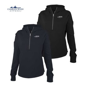 H&B - CR Ladies' Willow Scallop Hem Hoodie. 5527 