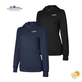 H&B - CR Ladies' Pulse Performance Quarter Zip Hoodie. 5538 - DF/LC