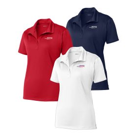 H&B - Ladies' Short Sleeve Sport-Wick Polo. LST650