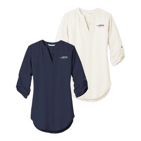 H&B - Ladies' 3/4-Sleeve Tunic Blouse. LW701