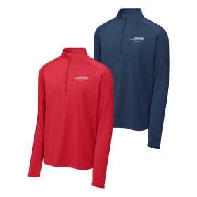 H&B - Men's' Stretch 1/2-Zip Pullover. ST850