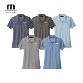 H&B - TravisMathew Ladies Oceanside Heather Polo. TM1WW002 - EMB
