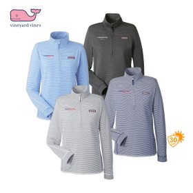 STANDARD - Vineyard Vines Ladies' Sankaty Half-Zip Pullover. K002521 - EMB/RC