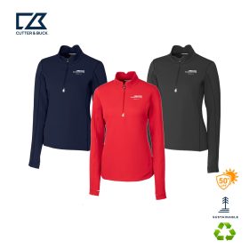 AUTO - C&B Ladies' Traverse Stretch 1/4 Zip Pullover. LCK00033 - DF/LC