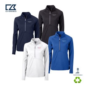 STANDARD - C&B Adapt Eco Knit Stretch Recycled Ladies Half Zip Pullover. LCK00128 - DF/LC