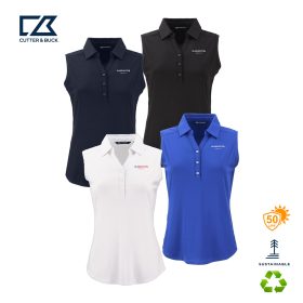 STANDARD - C&B Forge Eco Stretch Recycled Women's Sleeveless Polo. LCK00197 -DF/LC