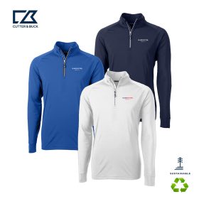 STANDARD - C&B Adapt Eco Knit Stretch Recycled Men's Quarter Zip Pullover. MCK01143