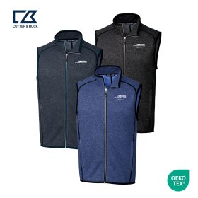 AUTO - C&B Men's Sweater Knit Full Zip Vest. MCO00047