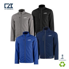 AUTO - Cutter & Buck Evoke Eco Softshell Recycled Full Zip Mens Jacket. MCO00078